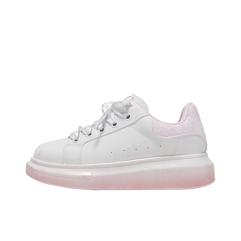 YeeHoO Synthetic Leather Slip Resistant And Breathable Low top Kids' Skateboarding Shoes Kids'
