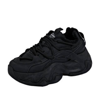 M.M Party Synthetic Leather Fashion Minimalist Style Fleece Lined Cushioning Waterproof Thermal