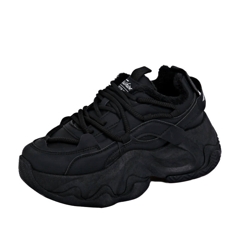 M.M Party Synthetic Leather Fashion Minimalist Style Fleece Lined Cushioning Waterproof Thermal