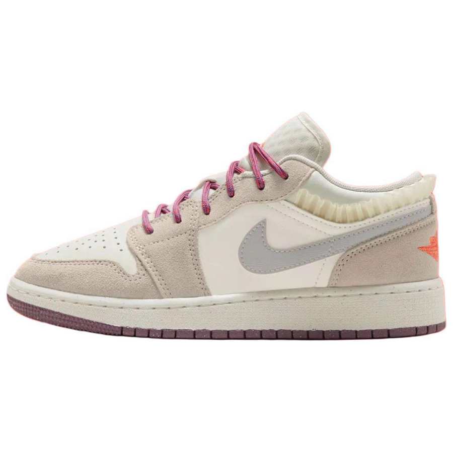 Jordan Jordan Air Jordan 1 Low top Skateboard Shoes Sail White Unisex