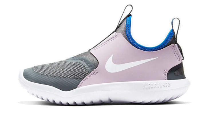 Nike Nike Flex Runner Breathable And Lightweight Low top Kids' Running Shoes Purple Children Aged 3 7 Years Old