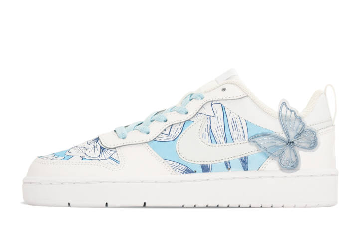 Nike Nike Court Borough Lan Ting Xu Leather Slip Resistant Cushioning Slip Resistant Cushioning Low top