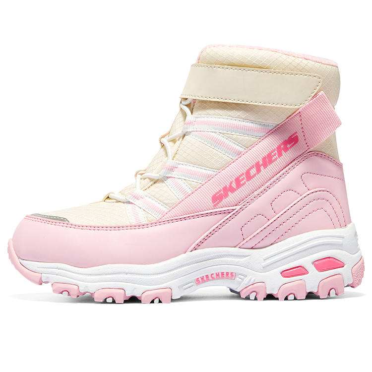 Skechers Kids Slip Resistant Abrasion Resistant Support Kids' Snow Boots Pink Kids'