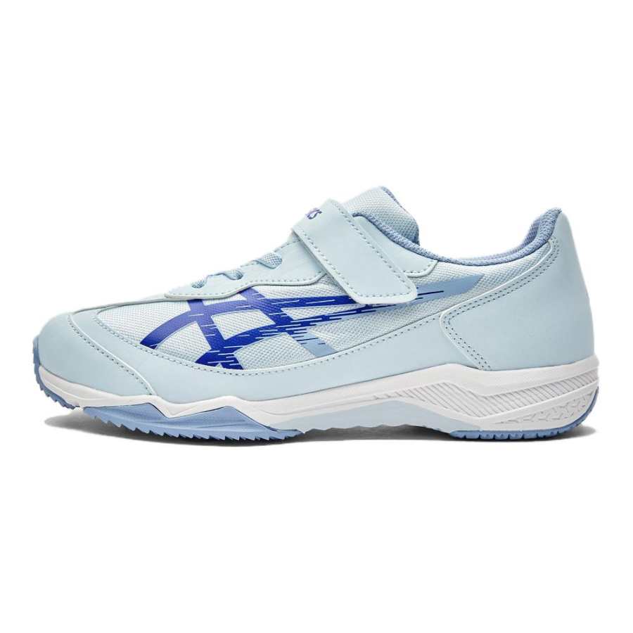 ASICS LAZERBEAM SJ MG Synthetic Leather, Textile Low top Kids' Running Shoes Blue