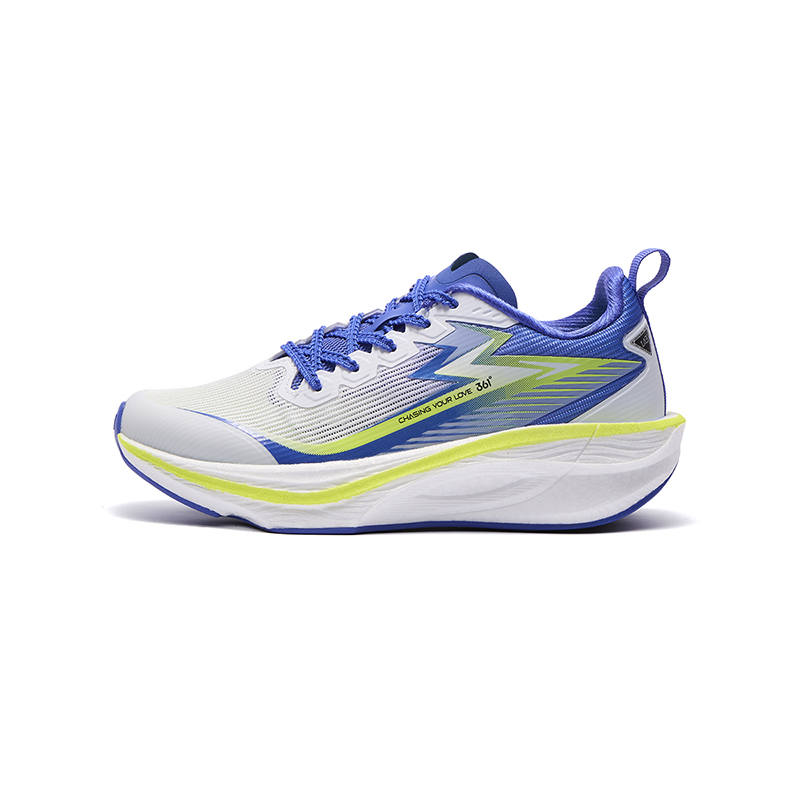 361°KIDS Feige 1.0 Back Rise Running Shoes White Blue Green Unisex