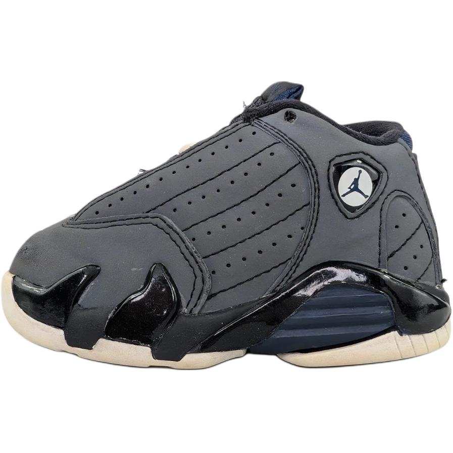 Jordan Jordan Air Jordan 14 Low top Pre Walking Shoes & Sock Shoes Graphite Marine Blue Infant And Toddler