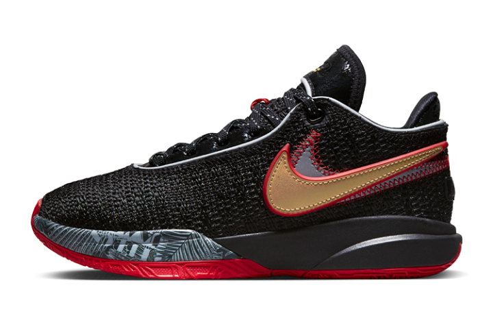 Nike Nike LeBron 20 Black University Red GS