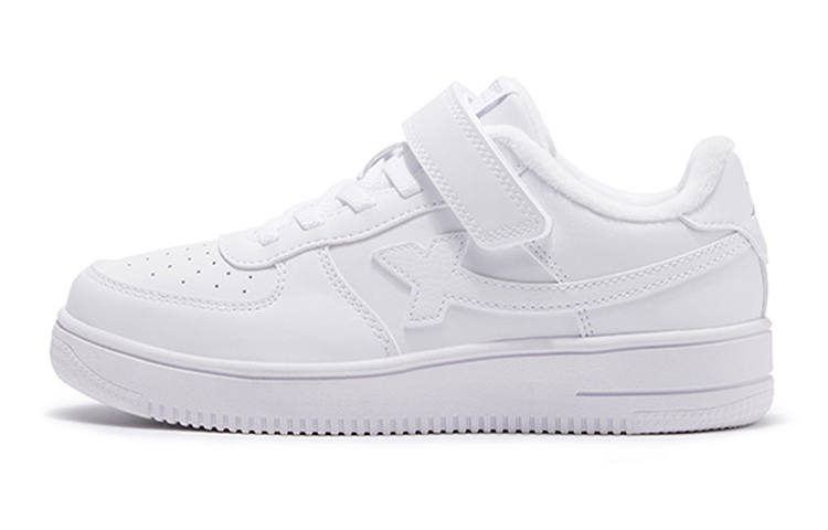 XTEP Lightweight Low top Skateboard Shoes White Teenagers