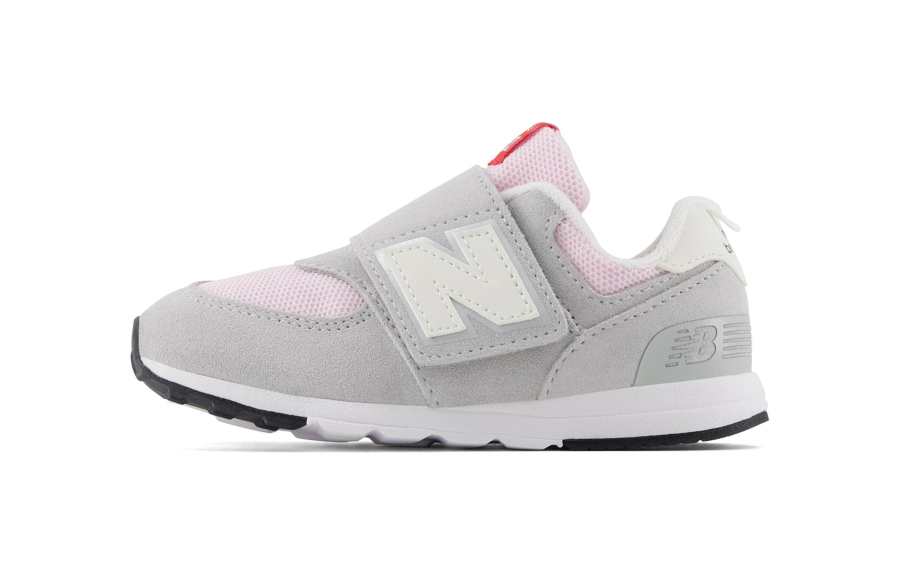 New Balance New Balance NB 574 Versatile Low top Toddler Shoes Gray Pink Infant And Toddler