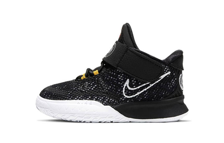 Nike Nike Kyrie 7 Mid top Basketball Shoes Black White Infant And Toddler