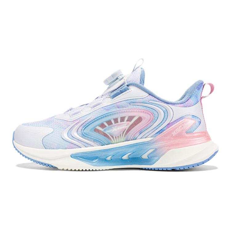 XTEP XTEP Comfortable Low top Running Shoes White Blue Teenagers