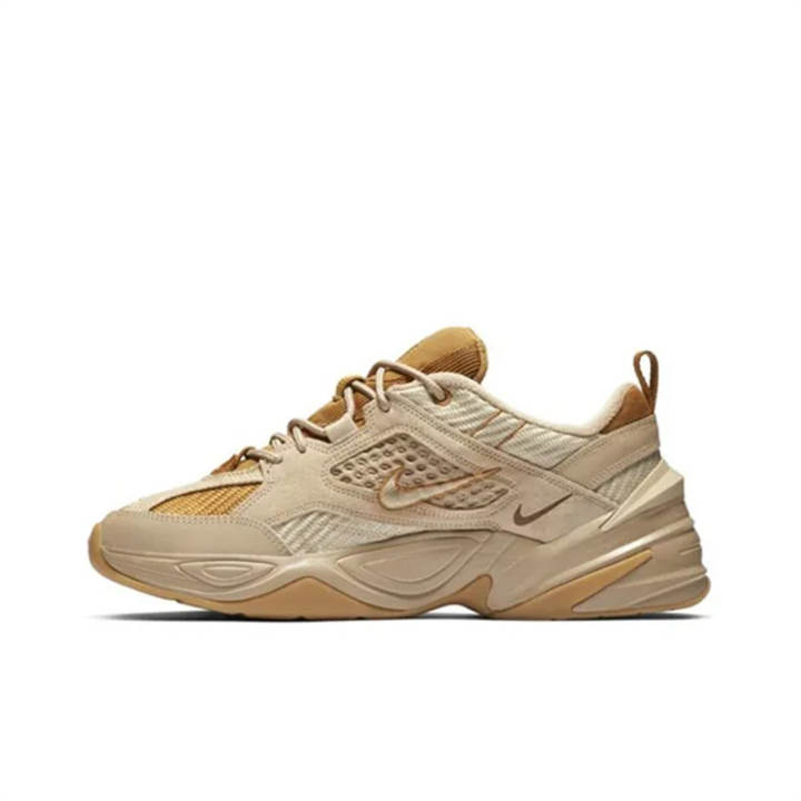 Nike Nike M2K Tekno Synthetic Leather Low top Casual Shoes Wheat Unisex