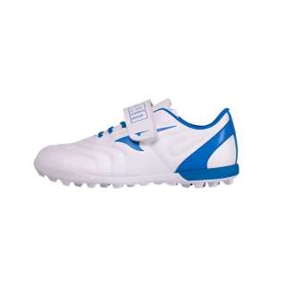 UCAN Slip Resistant Abrasion Resistant Slip Resistant Abrasion Resistant Low top Kids' Soccer Shoes White Blue Kids'