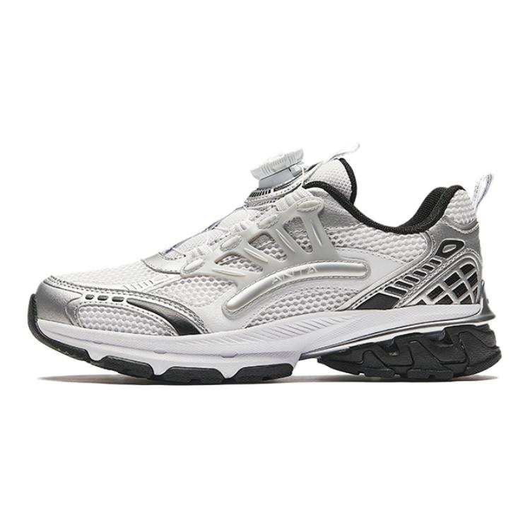 Antakids Fiery Fabric Low top Running Shoes White Teenagers