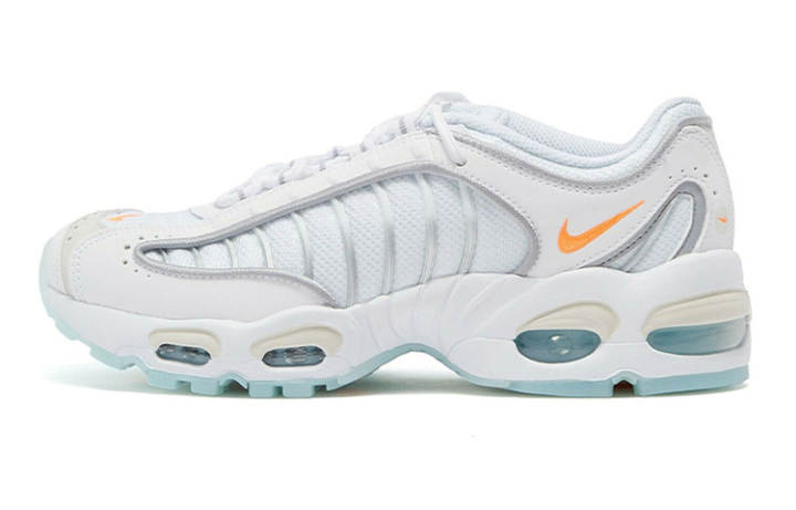 Nike Nike Air Max Tailwind 4 GS Lightweight Low top Running Shoes White Blue Orange Unisex