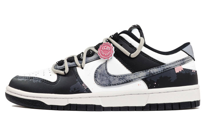 Nike Nike Dunk Heart Compact MONE Manufacturing Leather Wear resistant And Lightweight Low top Skateboard Shoes Unisex