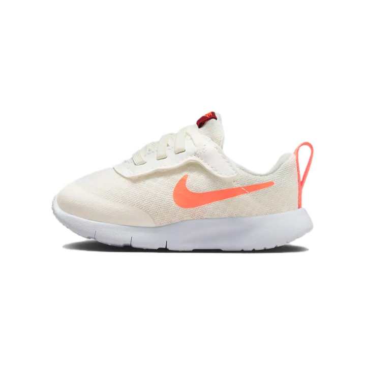 Nike Nike Tanjun EasyOn Slip Resistant Cushioning Abrasion Resistant Low top Toddler Shoes Beige Orange Infant And Toddler
