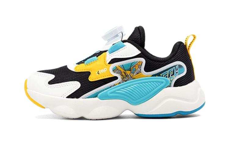 XTEP Abrasion Resistant Thermal Abrasion Resistant Thermal Low top Kids' Running Shoes Black White Blue