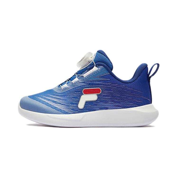 FILA KIDS Low top Kids' Training Shoes Deep Blue/Star Blue Stone Blue Children Aged 3 7 Years Old