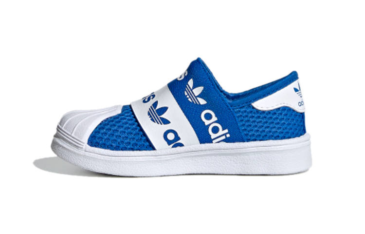 Adidas Originals Superstar Collection Smr 360 I Breathable Low top Toddler Shoes Blue Infant And Toddler
