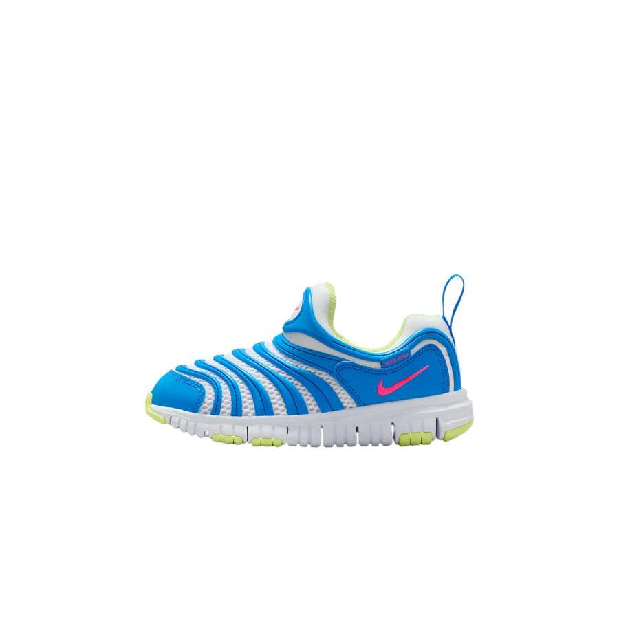 Nike Nike Dynamo Free Fabric Cushioning Breathable Low top Casual Shoes Blue Kids'