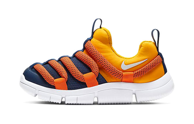 Nike Nike Novice Caterpillar Abrasion Resistant Abrasion Resistant Low top Kids Lifestyle Shoes Orange Yellow Blue Kids'