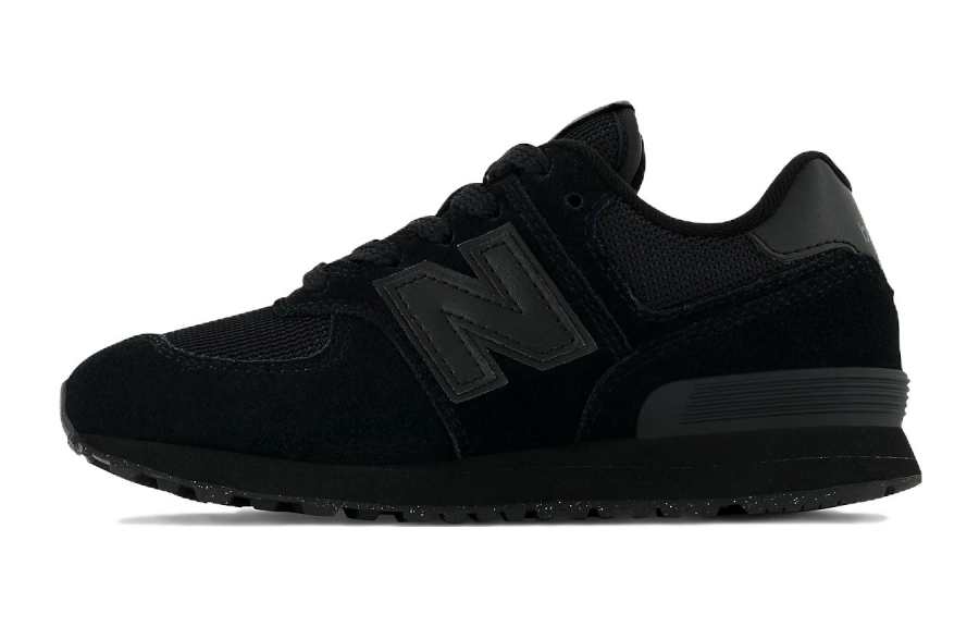 New Balance New Balance NB 574 Core Cushioning, Wear Resistant Low top Kids' Running Shoes Black Kids'