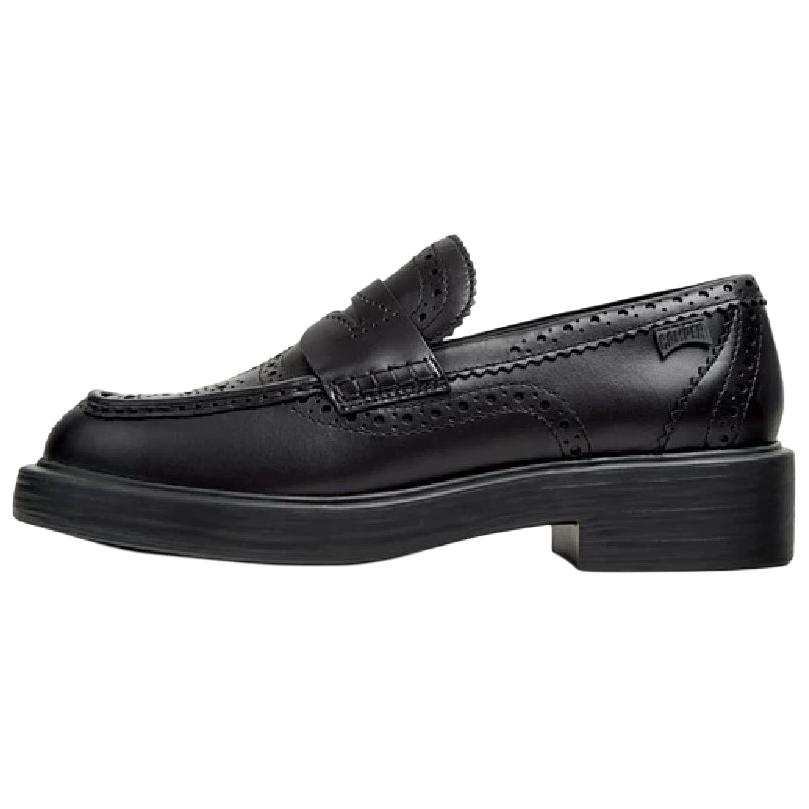 CAMPER CAMPER Dean Cow Leather Loafers 4.2cm Men's Black