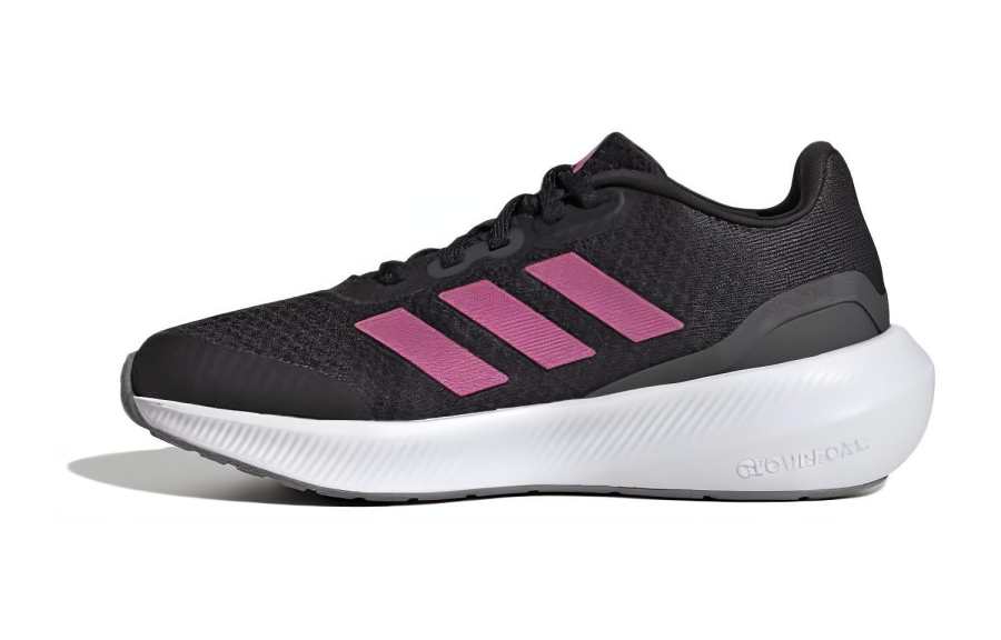 Adidas Adidas Runfalcon 3.0 Cushioning Abrasion Resistant Cushioning, Wear Resistant Low top Kids' Running Shoes Black Pink