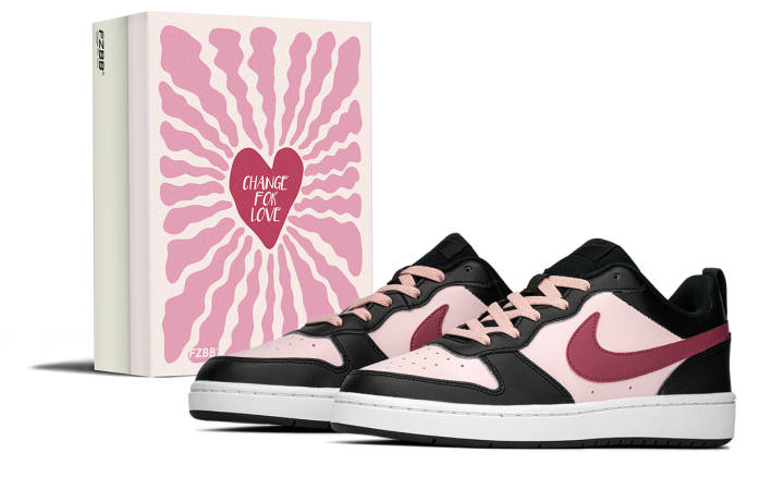 Nike Nike Court Borough Leather Slip Resistant Abrasion Resistant Slip Resistant Abrasion Resistant Low top