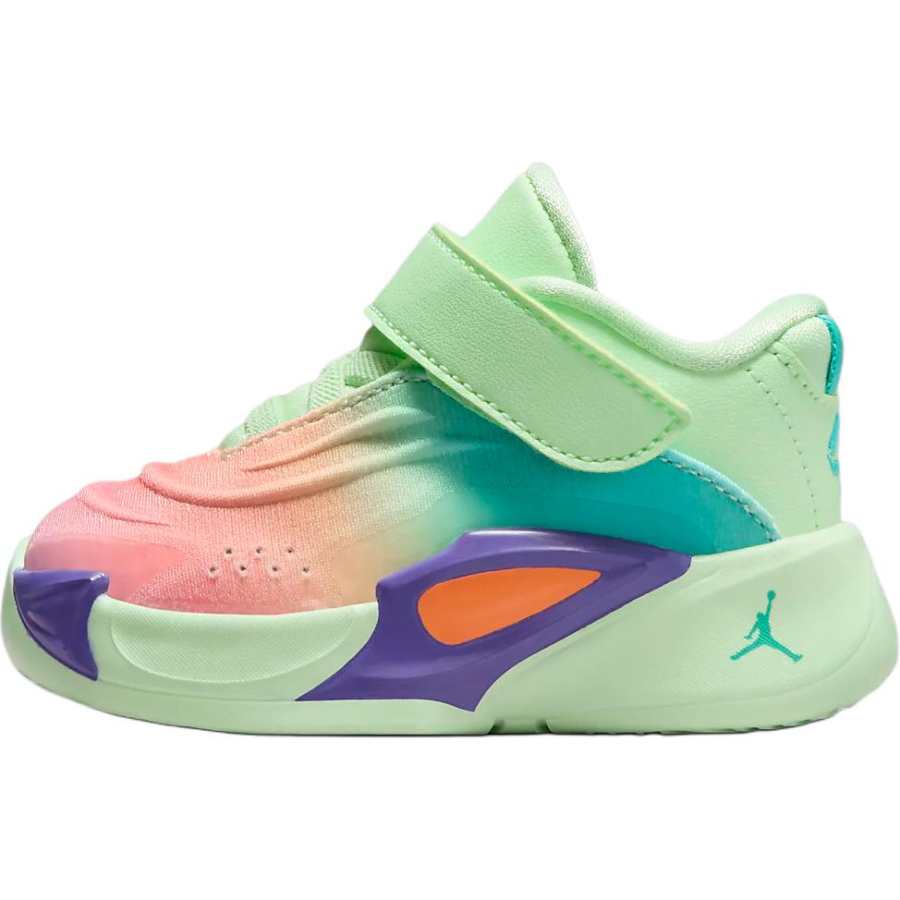 Jordan Infant And Toddler Jordan Luka 3 Abrasion Resistant Low top Toddler Shoes Green
