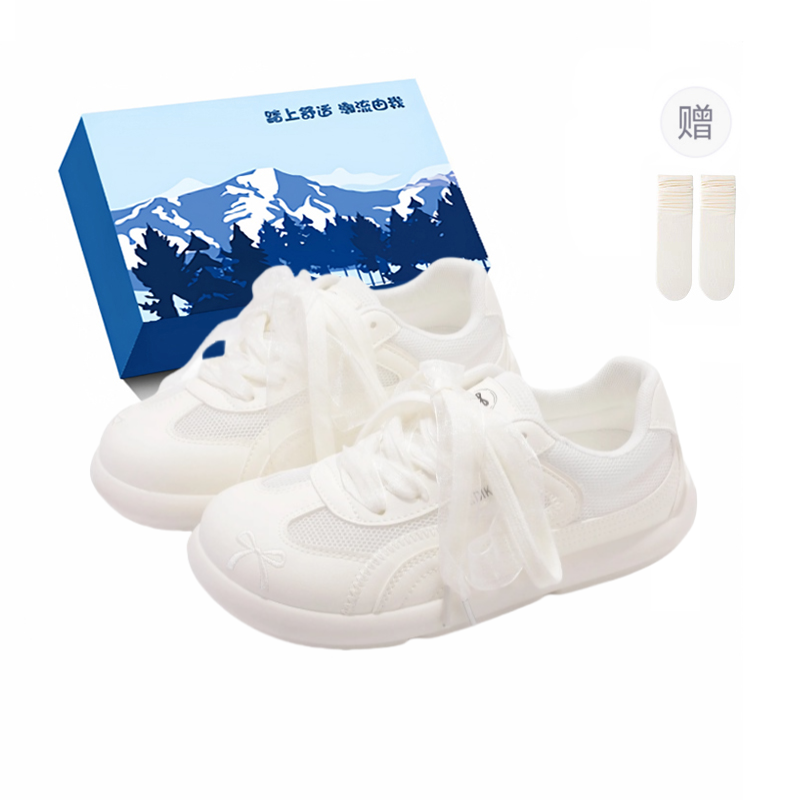 XIAOLUMILI Abrasion Resistant Breathable Abrasion Resistant Breathable Low top Skateboard Shoes Women's Ecru