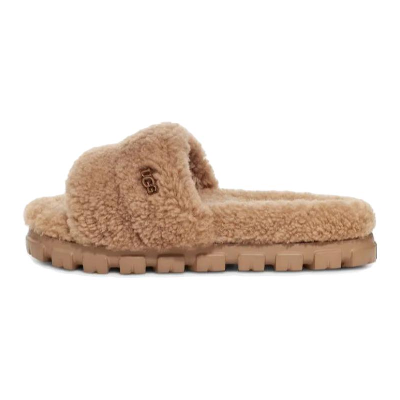 UGG UGG Cozetta Curly Slide Chestnut Women's