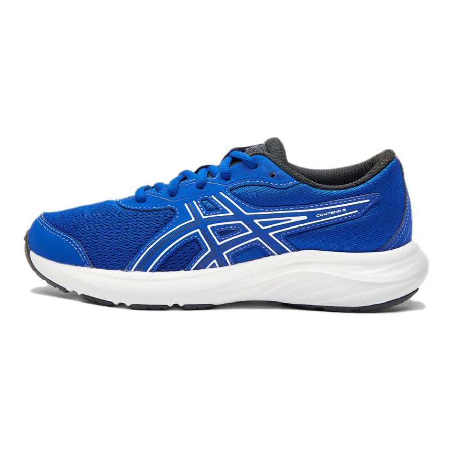 ASICS CONTEND 9 Low top Kids' Running Shoes Blue White Unisex