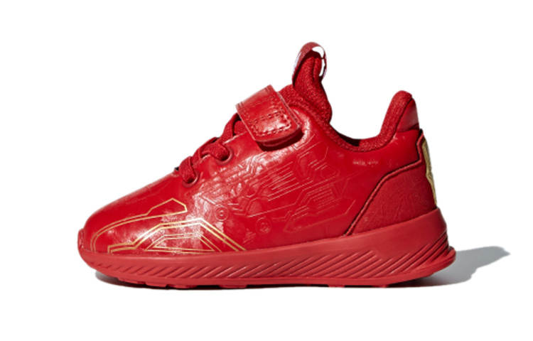 Adidas Adidas Rapidarun ''Avengers'' I Abrasion Resistant Low top Toddler Shoes Red Infant And Toddler