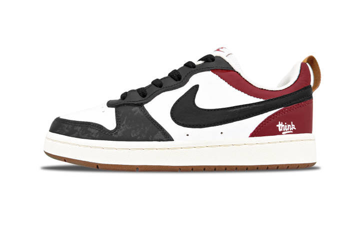 Nike Nike Court Borough Sweet Beige Bear Slip Resistant Abrasion Resistant Slip Resistant Abrasion Resistant Low top