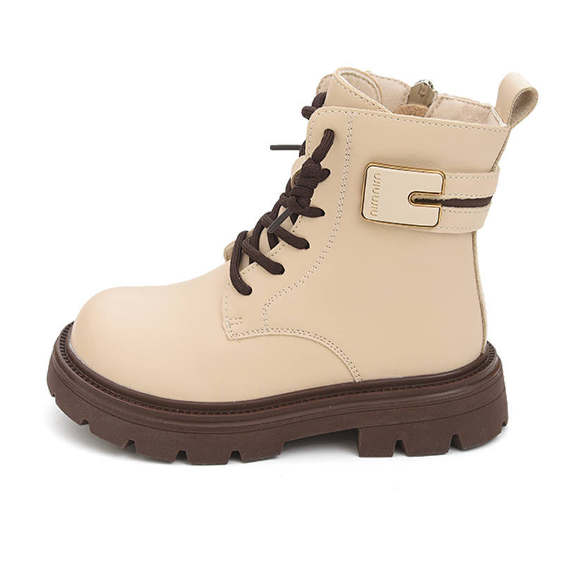 BODING BODING Versatile And Stylish Fashion Fleece Lined Abrasion Resistant Thermal Abrasion Resistant Thermal Kids' Boots