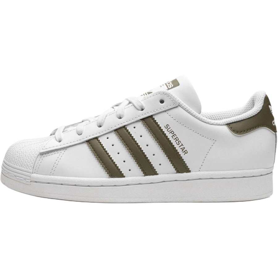 Adidas Originals SUPERSTAR Low top Kids' Skateboarding Shoes White Teenagers