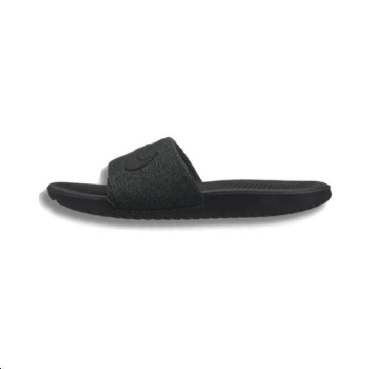 Nike Children Aged 3 7 Years Old Nike Kawa Slip Resistant Cushioning Slip Resistant Cushioning Kids' Outdoor Slippers Black