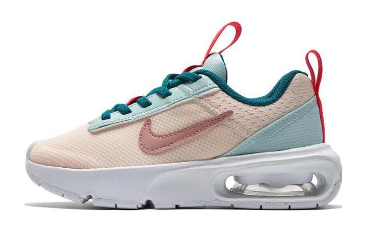 Nike Nike Air Max INTRLK Lite Comfortable Abrasion Resistant Low top Casual Shoes Pink White Children Aged 3 7 Years Old