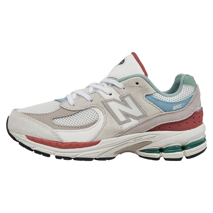 New Balance New Balance NB 2002R Low top Kids Lifestyle Shoes Milk White/Red/Blue/Green Kids'