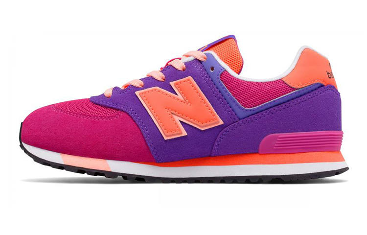 New Balance New Balance NB 574 Comfortable Kids' Training Shoes Fuchsia Teenagers