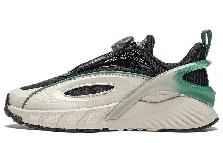 Li-Ning YOUNG Li Ning YOUNG Sports Life Collection Versatile Slip Resistant Abrasion Resistant Low top Casual Shoes Black White