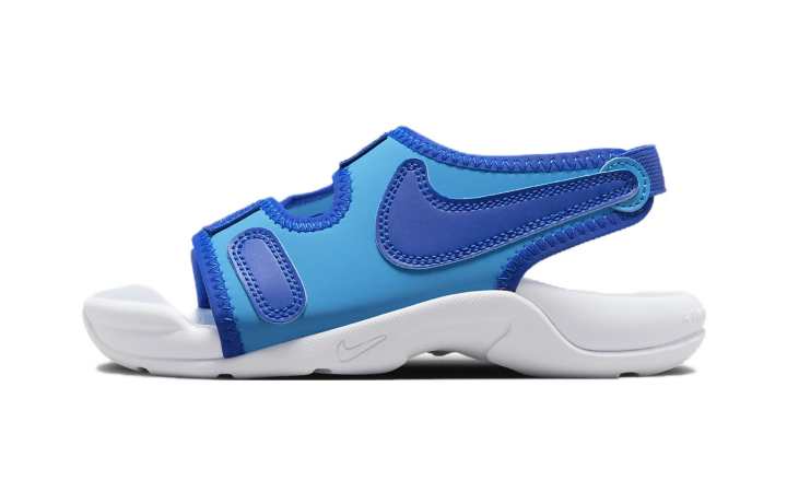 Nike Nike Sunray Adjust 6 Slip Resistant Abrasion Resistant Children's Sandals Blue Children Aged 3 7 Years Old