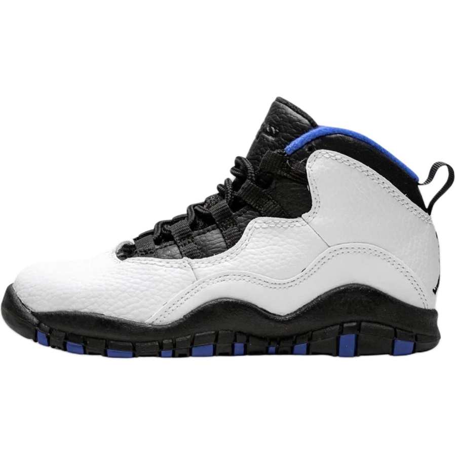 Jordan Jordan Air Jordan 10 Comfortable High top Children's Basketball Shoes White Kids'