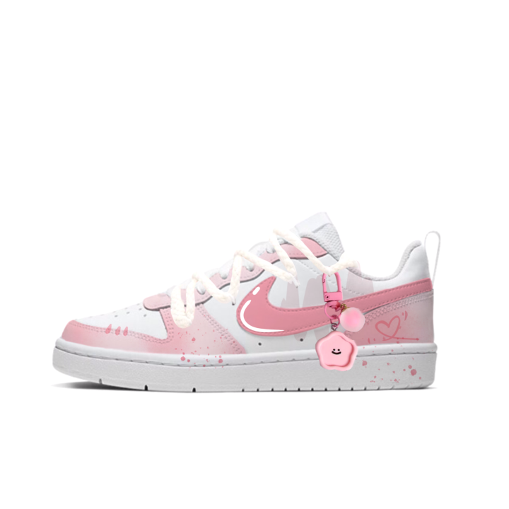 Nike Nike Court Borough 2 Leather Slip Resistant Abrasion Resistant Cushioning Slip Resistant Abrasion Resistant Cushioning