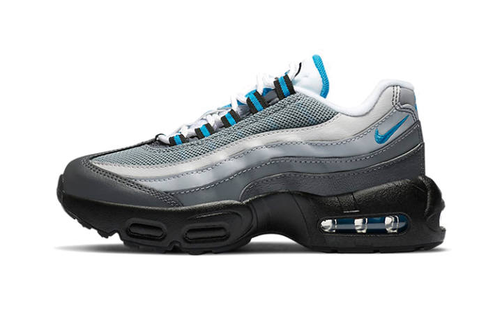 Nike Nike Air Max 95 Recraft Grey Laser Blue GS