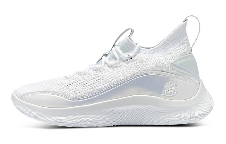 Under Armour Curry 8 Slip Resistant Cushioning Abrasion Resistant Breathable Low top Children's Basketball Shoes