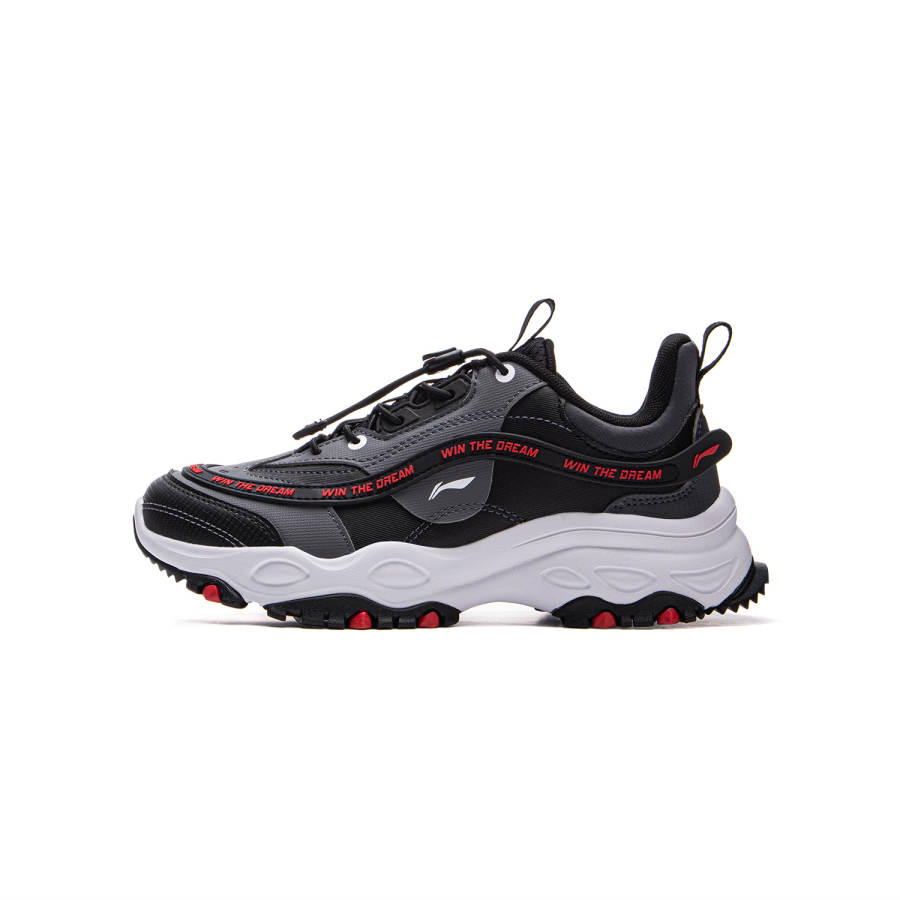 Li-Ning YOUNG Li Ning YOUNG Versatile Cushioning Low top Kids Lifestyle Shoes Black Kids'