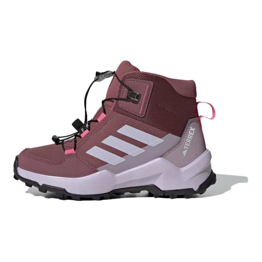 Adidas Adidas Slip Resistant Abrasion Resistant Mid top Kids' Outdoor Shoes Red Kids'